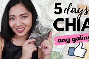 CHIA SEEDS ♥ Anong Effect Saken (Healthy Skin & Weight Loss)? + Recipes!!!
