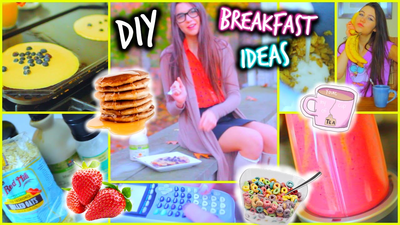 Breakfast Ideas – DIY Healthy,Quick, Easy, and Fast for School! Breakfast Ideas - DIY Healthy,Quick, Easy, and Fast for School!