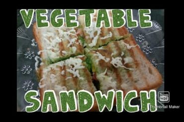 Vegetable Sandwich |वेजिटेबल सैंडविच #Sandwich #Healthy