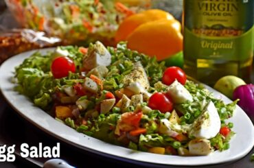 अंडे की सलाद कैसे बनाते है/Egg Salad/ boiled egg salad/weight loss salad/healthy egg salad/