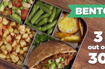 Bento Box Healthy Lunch 3/30 - Mind Over Munch