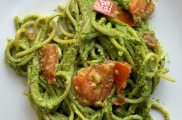 2 in 1 recipes|Homemade Spinach Pesto Pasta|Grilled Pesto Sauce Sandwich|KIds Spcecial