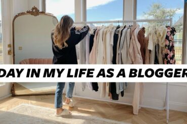 VLOG: Behind the scenes blogging, Jeans haul, healthy recipes, backyard updates | Julia & Hunter