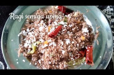Ragi Semiya upma in Tamil//Ragi Vermicelli upma//Healthy Breakfast recipe//Upma recipe in Tamil