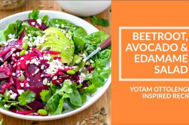 Beet Avocado & Edamame Salad