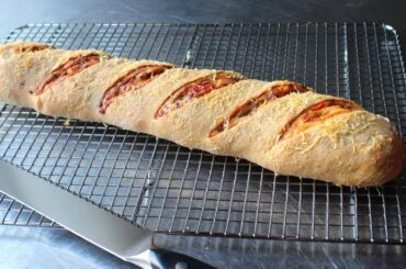 Salami Bread - How to Make a Stuffed Bread Recipe
