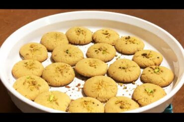 Nankhatai Recipe with healthy ingredients / Healthy, delicious, & easy to bake Nankhatai Recipe
