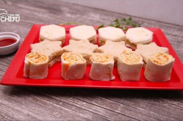 Lunchbox Sandwiches Recipe by Chefu