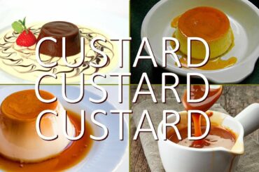 Three New Healthy Custard Recipes Plus a Caramel Sauce to Die For