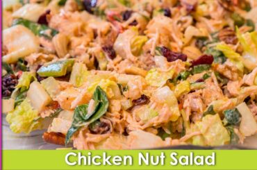 Healthy Chicken Nut Salad Recipe in Urdu Hindi - RKK
