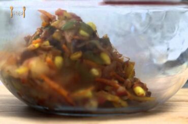 Fusion Wrap - Healthy Veg Wrap - Quick Easy To Make Tiffin Snacks / Brunch Recipe By Ruchi Bharani