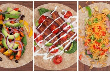 5 Protein-Packed Lunch Wraps | Back-To-School