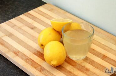 Dice Ginger Tea With Honey Lemon -Healthy Drink Weight Loss | Recipes By Chef Ricardo