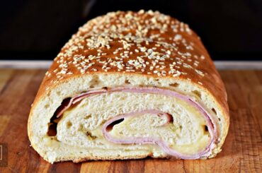 Ham and Cheese Bread Recipe | Delicious Breakfast or Snack Idea