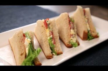 Egg Mayonnaise Sandwich | Quick & Easy Snack Recipe | Curries And Stories With Neelam