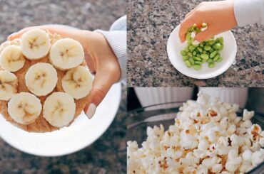 healthy snack ideas!! (tasty as heck)