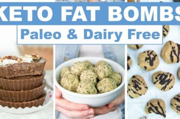 Easy Keto Fat Bomb Recipes | Healthy Snacks