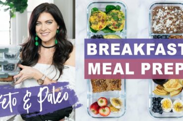 5 Make-Ahead Healthy Breakfast Recipes (Keto & Paleo) | Healthy Meal Prep for Weight Loss
