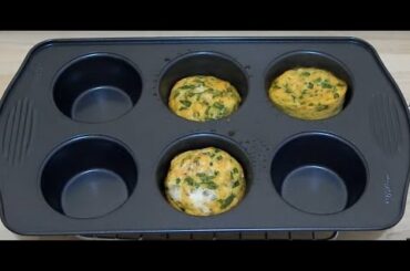 EASY HEALTHY BREAKFAST IDEAS! Quick Egg Muffins Recipe for Toddler & kids | Omelette Cups
