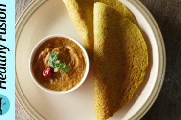 Daal Roti with Lehsan Chutney Recipe By Healthy Food Fusion