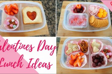 Valentine's Day Lunch Ideas || Easy & Healthy Kids Lunches