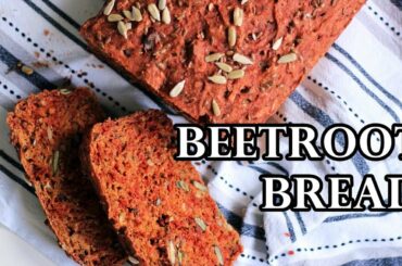 HEALTHY HOMEMADE BEETROOT BREAD RECIPE | INTHEKITCHENWITHELISA