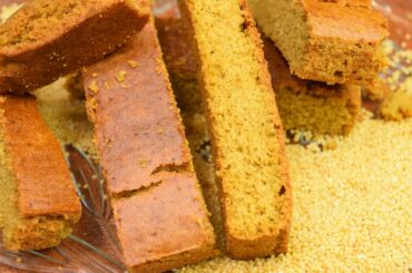 How to make Foxtail Millet (திணை)  Banana  Bread - A healthy bread without maida