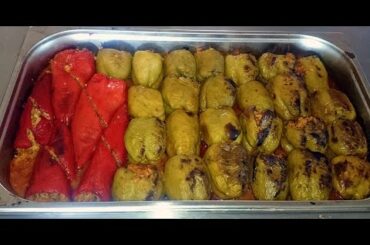 Ottoman Cuisine, 2015 Stuffed Peppers, healthy food Turkish food Too easy