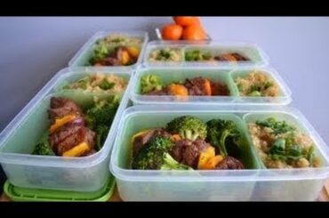 Preparing Healthy Lunches for the week