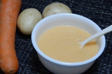 Healthy Baby Food Recipe - Potato Carrot Rice l Stage 1 Homemade Baby Food l 6+ months