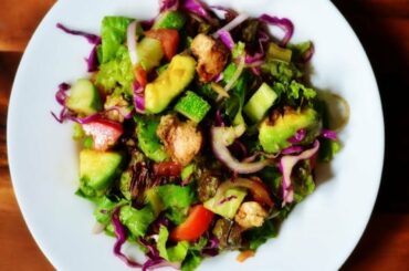 High Protein Veg Salad Recipe in Under 5 minutes | Protein Diet for Vegetarians @ Guru's Cooking