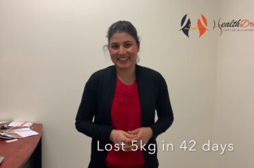 Health Drops | Weight Loss Challenge 3 | 42 Days Challenge Reviews | Kavita Khabarwal