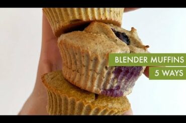 Blender Muffins 5 ways!  | Inspiralized Kids