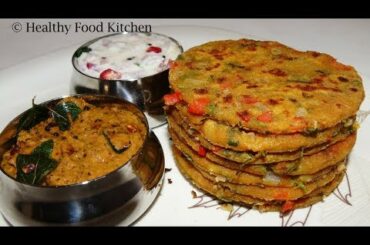 Breakfast Recipes-Healthy Breakfast Recipes-Breakfast Combo Recipe-Masala Paratha Recipe
