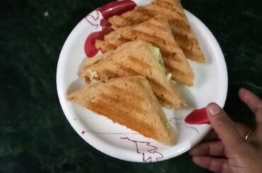 Grilled Mayonnaise Sandwich Recipe/ Healthy Veg Mayo Sandwich/perfect for kids lunchbox