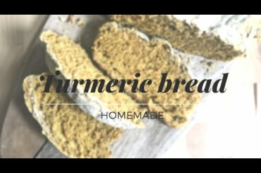 Turmeric oregano healthy bread recipe / Zerdeçallı kekikli sağlikli ekmek tarifi