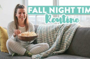 Cozy Fall Night Time Routine | Healthy Dinner Idea