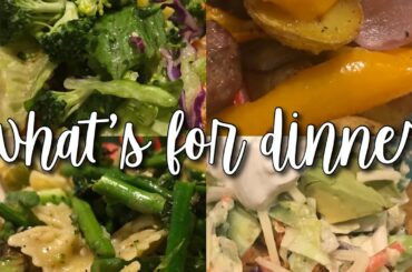 EASY + HEALTHY FAMILY DINNER IDEAS // WHAT’S FOR DINNER WEDNESDAY