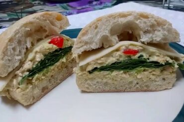 Q's Easy  Healthy  Tuna Sandwich  💚