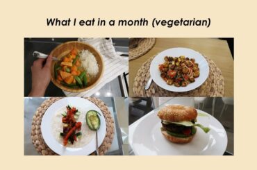 Healthy vegetarian dinner ideas (student budget friendly)