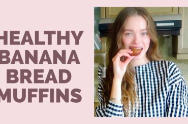 How To Make Healthy Banana Bread Muffins| Mommy/ Model Go To Recipe