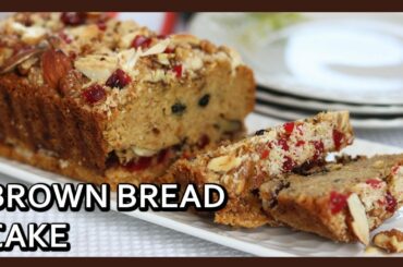 Bread Cake Recipe | Bread Crumb Cake | How to make cake with Bread | Healthy Kadai