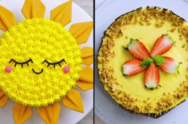 Sun Cake + More Easy Cake Decorating Ideas | DIY by Hoopla Recipes
