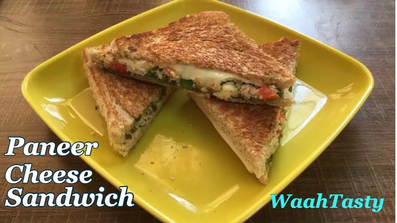 Paneer cheese sandwich | kids breakfast | healthy recipe | WaahTasty Paneer cheese sandwich | kids breakfast | healthy recipe | WaahTasty