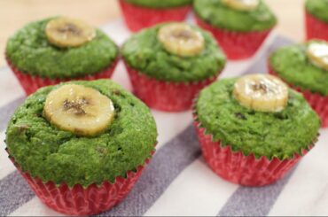 Healthy Popeye Muffin Recipe 🌱  - Pai's Kitchen!