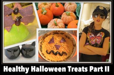Halloween Healthy Cool Snack Recipes Part II From The Mitch Spinach Kids Kitchen