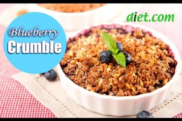 Quick & Easy Blueberry Crumble - Dietitian's Choice Recipe