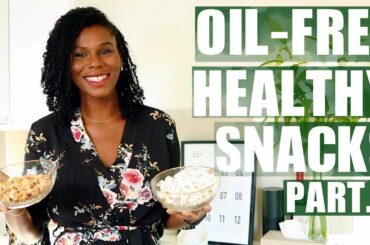 HEALTHY SNACK RECIPES - Stove Top Popcorn | Oven Roasted Nuts | OIL FREE Snacks!