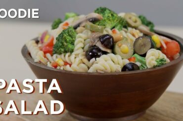 Quick Pasta Salad Recipe | How to make Pasta Salad | Healthy Salad Recipe | Sid Khullar
