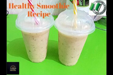 #Smoothie #breakfast #JoroukaHealthy oats Breakfast Smoothie// Vegan, Weight loss recipe 2019